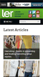 Mobile Screenshot of lermagazine.com